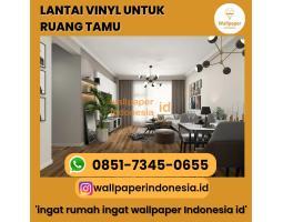 Jual Lantai Vinyl SPC dan PVC untuk Ruang Tamu Plus Instalasi - Malang 