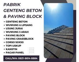 Genteng Cor Flat Atap Lebih Kokoh - Malang