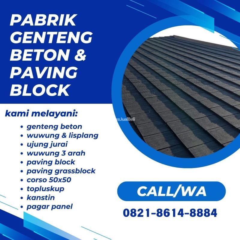 Genteng Beton Flat dengan Desain Minimalis Modern - Malang