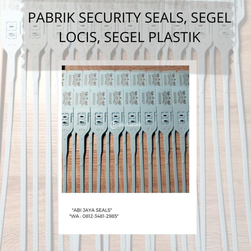 Segel Plastik Security Seals Locis - Bojonegoro