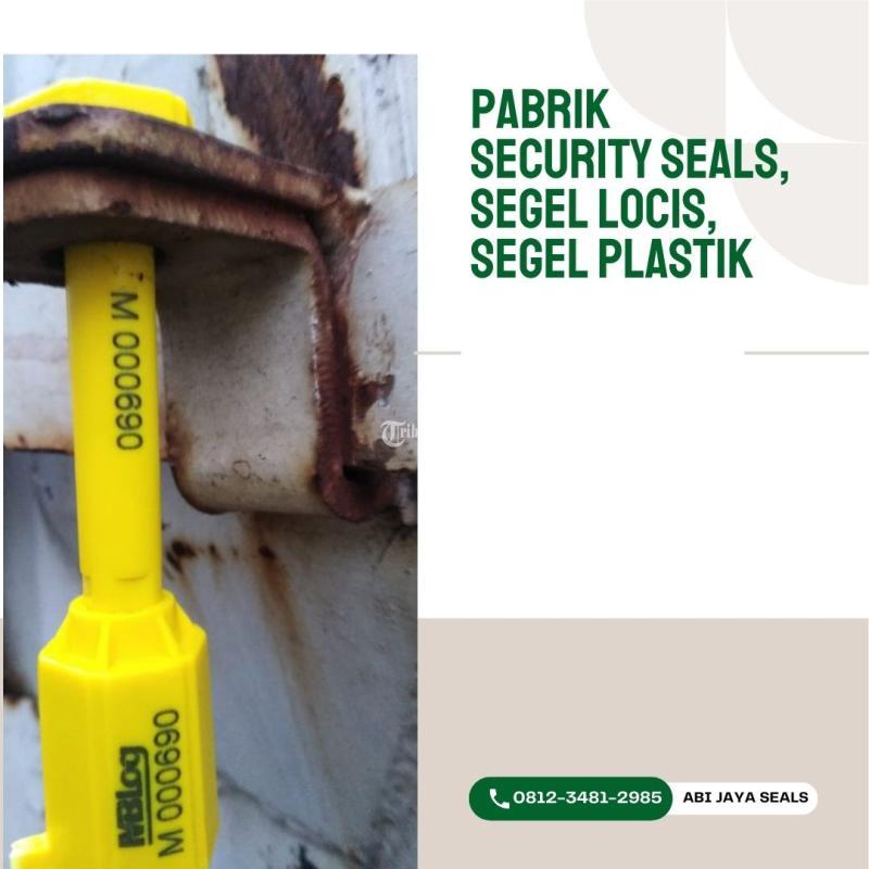 Segel Plastik Security Seals Locis - Gresik