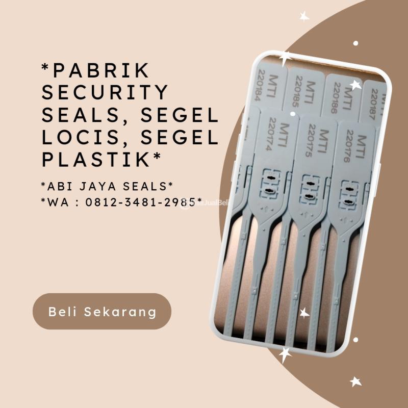 Segel Plastik Security Seals Locis - Jombang