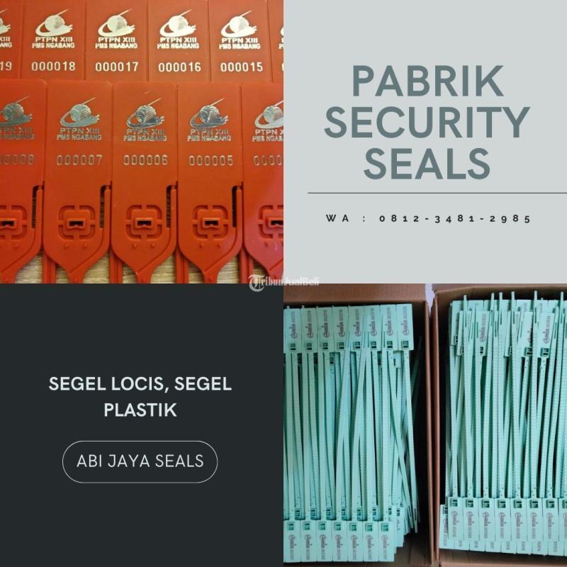 Pabrik Segel Plastik Security Seals Locis - Madiun