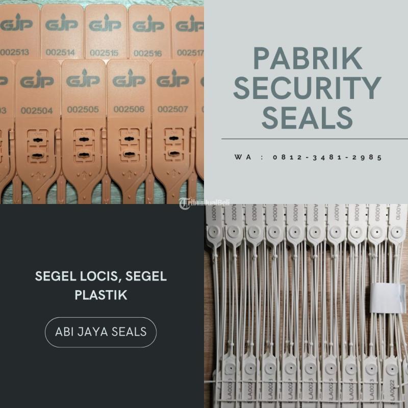 Pabrik Segel Plastik Security Seals Locis - Madiun