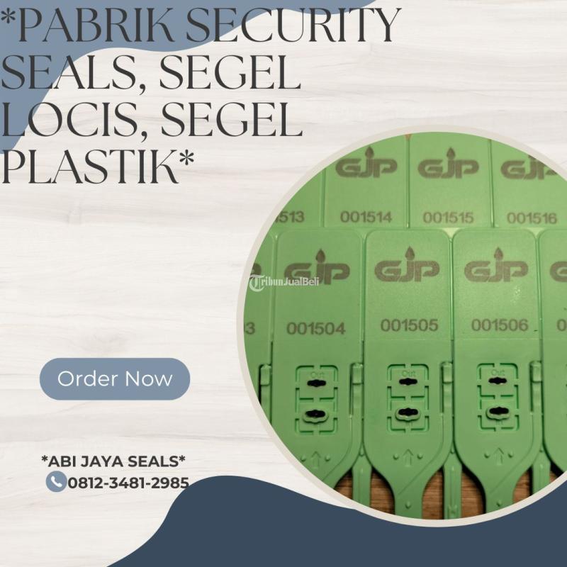 Segel Plastik Security Seals Locis - Malang