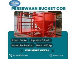 Sewa Bucket Cor Kapasitas Besar, Cocok Untuk Proyek Skala Besar-  Aceh Besar