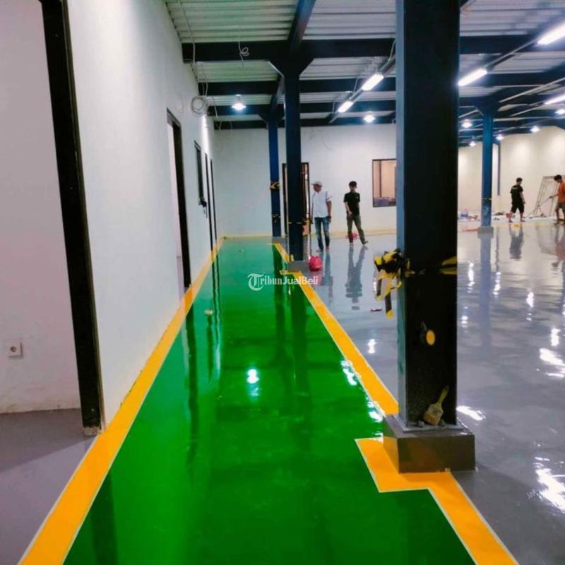 Kontraktor Jasa Cat Epoxy Lantai Pabrik Serta Gudang 1000 Micron Nuansa Epoxy - Pekalongan