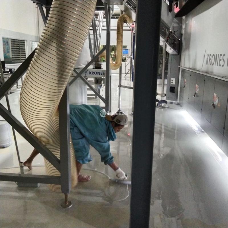 Kontraktor Jasa Cat Epoxy Lantai Pabrik Serta Gudang 1000 Micron Nuansa Epoxy - Pekalongan