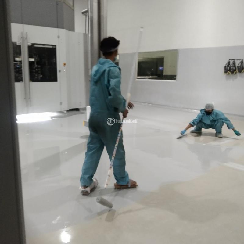 Jasa Aplikator Cat Epoxy Lantai Gudang Serta Pabrik Nuansa Epoxy - Salatiga