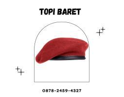 Agen Topi Baret Merah Sedang Promo - Karangasem