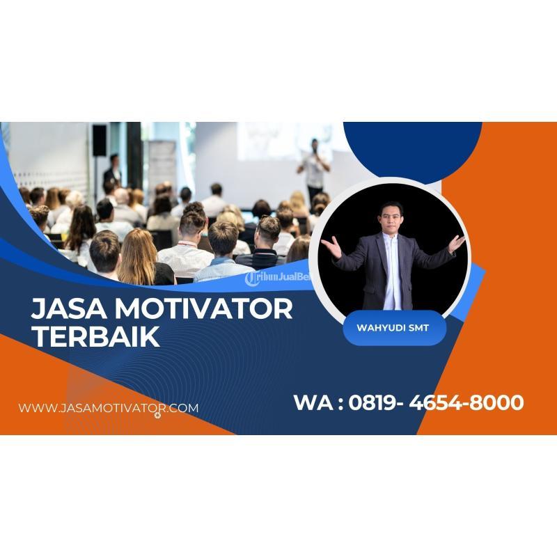Pembicara Seminar Motivasi Top 1 Coach Master Wahyudi SMT - Solo