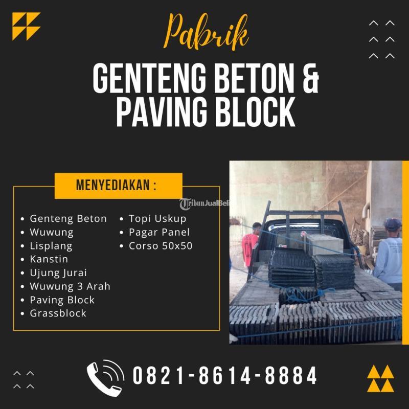 Genteng Beton Atap Rumah Modern Siap Kirim - Malang