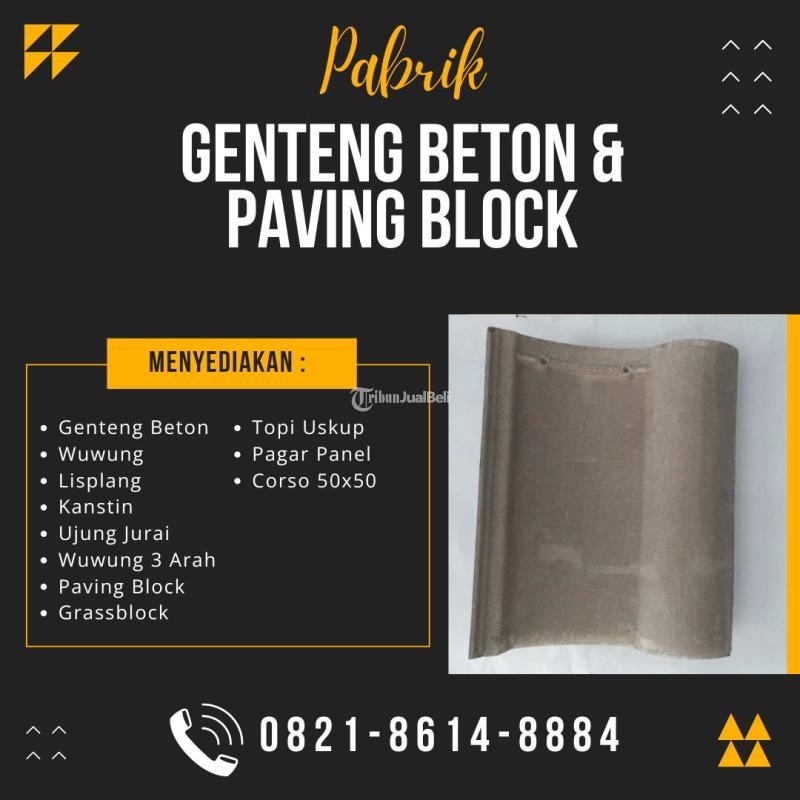 Genteng Beton Atap Rumah Modern Siap Kirim - Malang