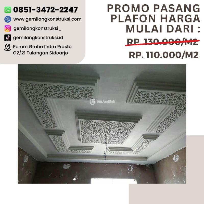 Jasa Plafon Terbaik dan Berkualitas - Gresik 