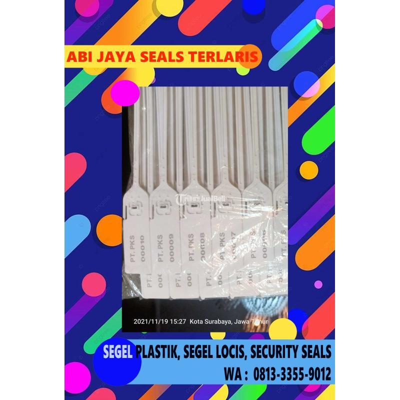 Segel Plastik Security Seals Locis - Mojokerto