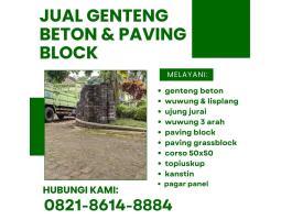 Paving Block untuk Memperindah Jalur Pejalan Kaki - Malang 