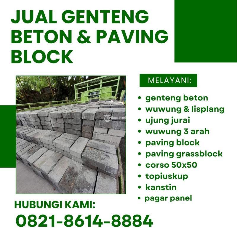 Paving Block untuk Memperindah Jalur Pejalan Kaki - Malang 
