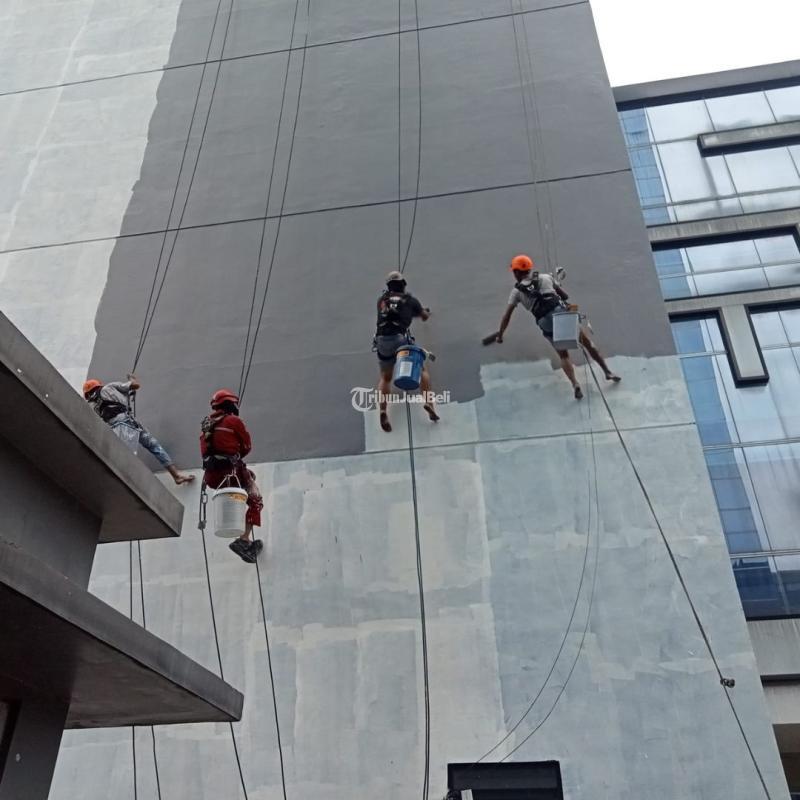 Jasa Aplikator Waterproofing Dinding Gedung Tanpa Scaffolding - Bekasi