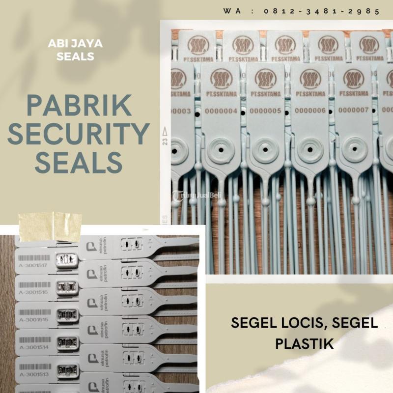 Pabrik Segel Plastik Security Seals Locis - Bulukumba