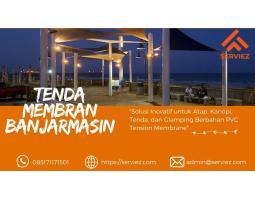 Tenda Membrane Cepat dan Mudah - Banjarmasin