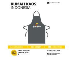 Celemek Bordir Setengah Badan Cijeruk - Cilacap