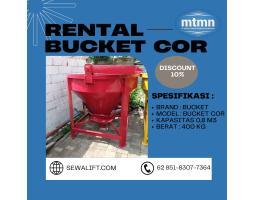 Sewa Bucket Cor 0,8 m3  - Jakarta Barat 