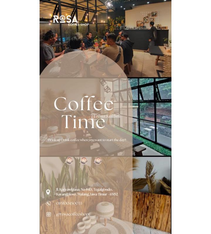 Rosa Coffe Shop Dekat Kampus UMM Nyaman dan Murah - Malang