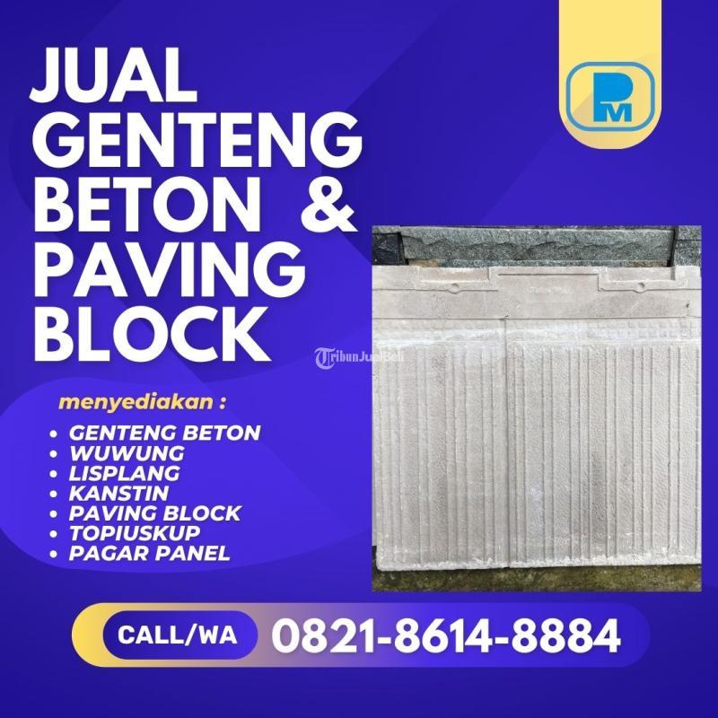 Genteng Beton, Tahan Lama dan Awet Siap Kirim - Malang