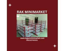 Rak Minimarket Terpercaya Logam Minimarket - Pasuruan 