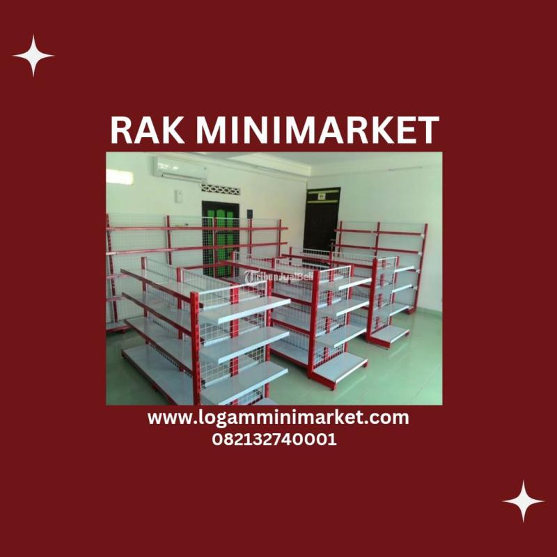 Rak Minimarket Terpercaya Logam Minimarket - Pasuruan
