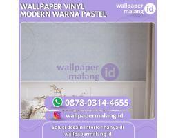  Wallpaper Vinyl Modern Warna Pastel - Malang 