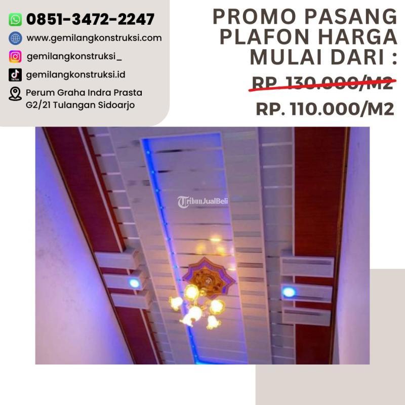Jasa Plafon Pvc Terbaik Harga Murah - Gresik 