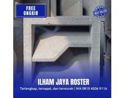 Pagar Roster Beton Loster Rumah Minimalis di Dlanggu - Mojokerto