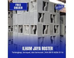 Roster Beton Loster Dinding Rumah Termurah Ukuran 20x20 di Gedeg - Mojokerto