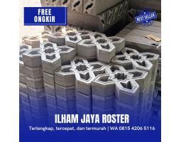 Roster Beton Minimalis Ventilasi Rumah di Gondang - Mojokerto