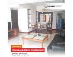 Disewakan Apartemen Taman Anggrek Condominium, 2 Bedroom, Fully Furnished, Middle Floor - Jakarta Barat