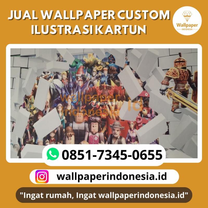 Wallpaper Custom Ilustrasi Kartun - Malang Kota