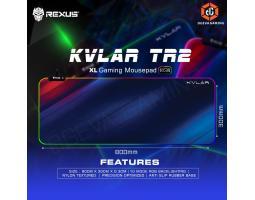 Rexus Kvlar TR2 RGB Extended Cloth Gaming Mousepad - Semarang Kota