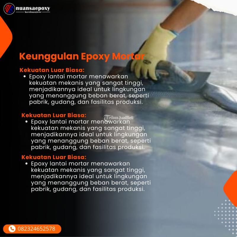 Jasa Aplikator Cat Epoxy Lantai Gudang dan Pabrik - Wonosobo