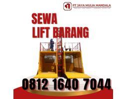 Sewa Lift Barang Material Proyek 1 sampai 2 Ton - Jakarta Barat