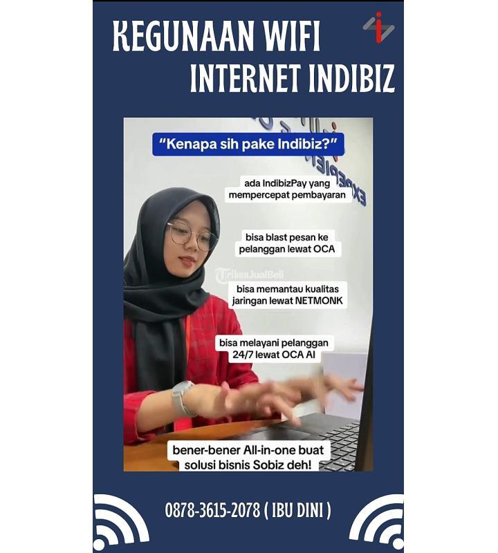 Wifi Internet Indibiz Akses Jaringan Cepat - Malang