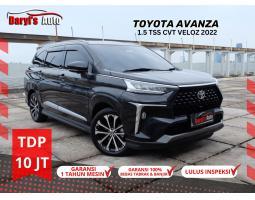 Mobil Toyota Avanza Veloz Q Cvt 1.5 Tss Last Edition AT 2022 Bekas TDP 10 Juta - Jakarta Utara