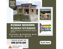 Dijual Rumah Cluster Baru, Type 50, Bisa KPR, LT. 85m2, 3KT, 1KM, Sebelum Kids Fun - Yogyakarta