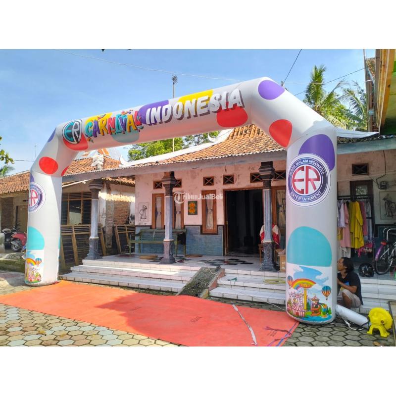 Balon Gate Terpolin German 4x8m Free Blower 250 Watt - Semarang
