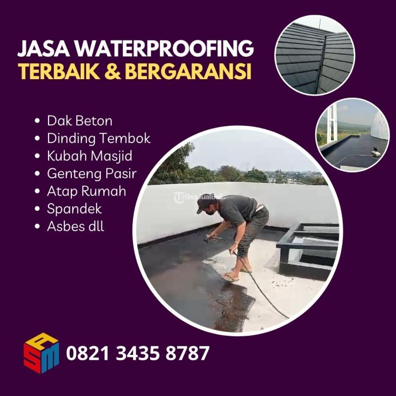 Jasa Waterproofing Dinding, Gedung Bertingkat, Tanpa Steger dan Scaffolding - Jakarta Utara