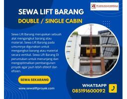 Sewa Lift Barang Terbaik - Banjarbaru