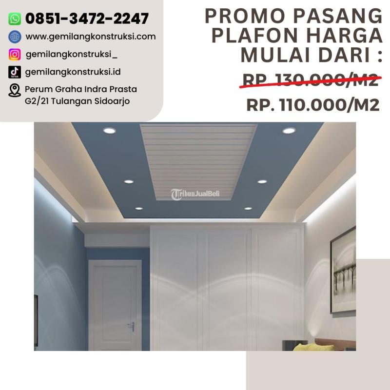 Jasa Plafon Kualitas Terbaik Murah - Gresik 