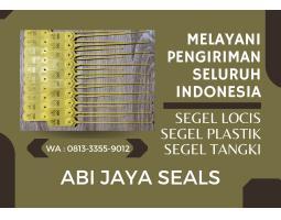 Segel Plastik Security Seals Locis - Situbondo