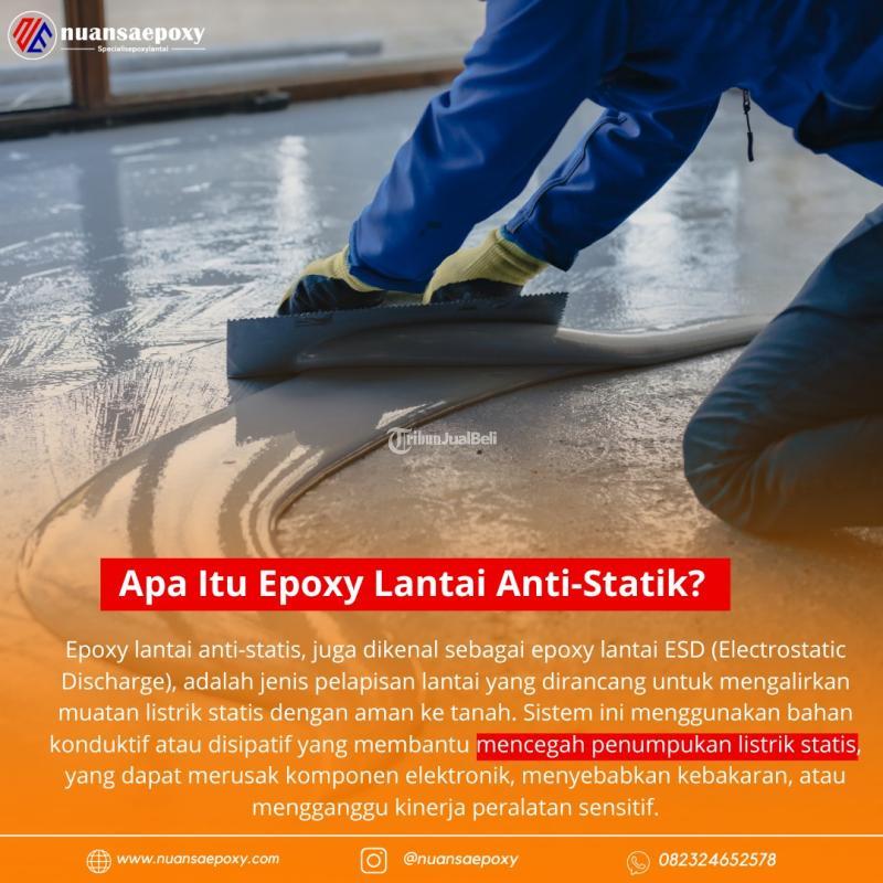 Jasa Aplikator Cat Epoxy Lantai Pabrik Gudang - Pekalongan