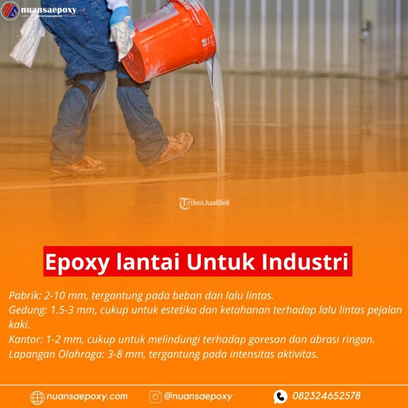 Jasa Aplikator Cat Epoxy Lantai Pabrik Gudang - Pekalongan